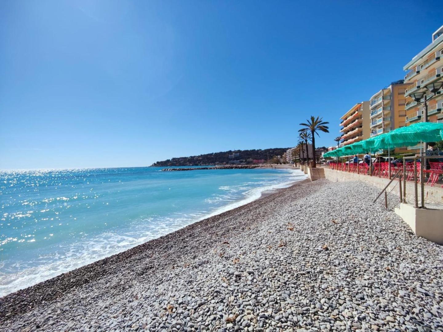 Le Coq Ligures - Air Conditioning - Seafront - Wifi 罗克布吕讷-卡普马丹 外观 照片