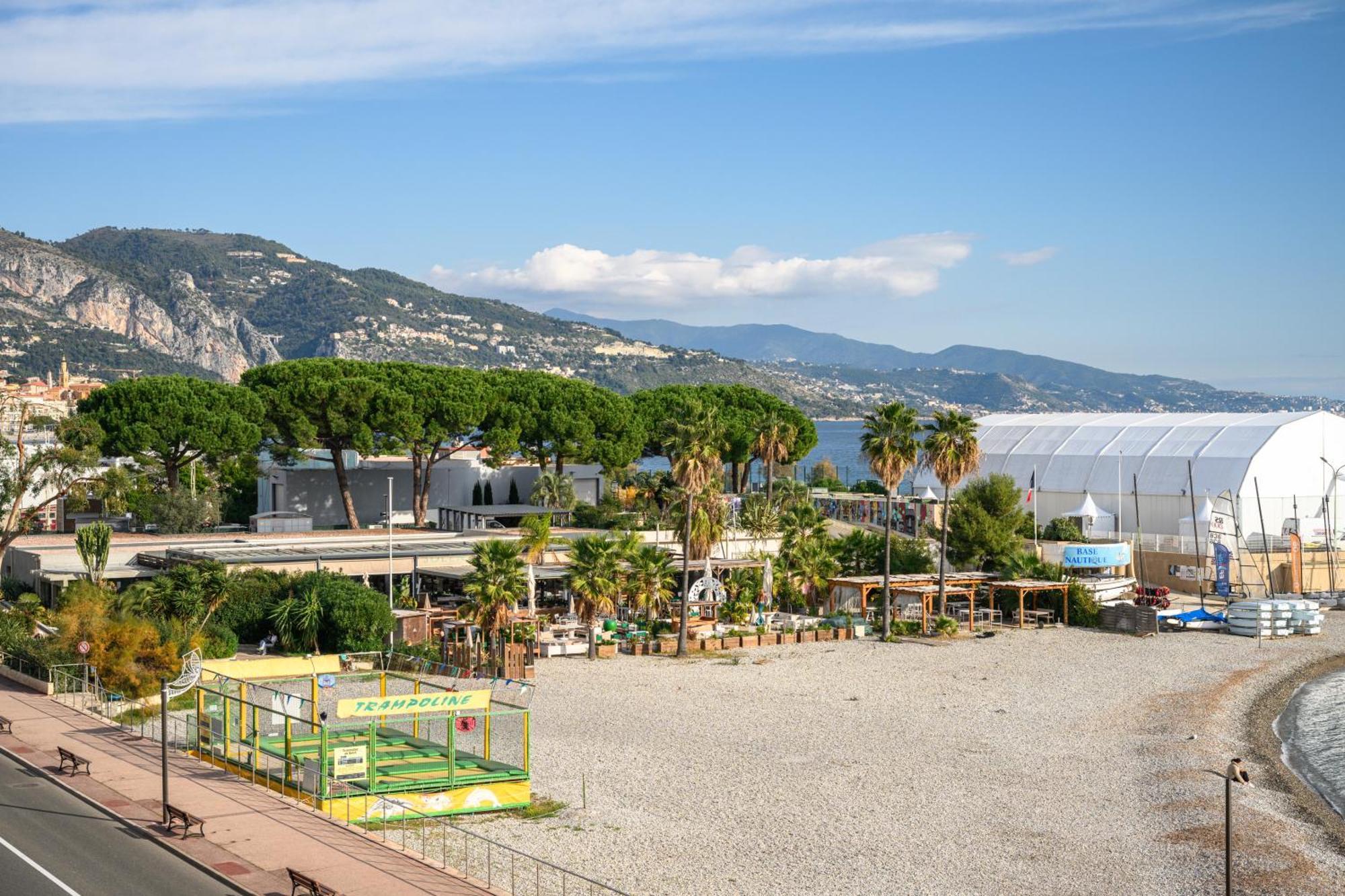 Le Coq Ligures - Air Conditioning - Seafront - Wifi 罗克布吕讷-卡普马丹 外观 照片